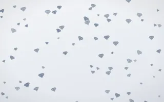 Slate Mist Gems III — light blue and white playful background, variation III