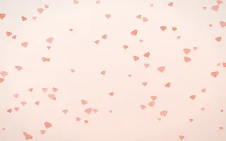 Sorbet Gems III — light red, orange and white playful background, variation III