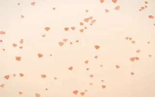 Sunset Pop Gems II — light orange and beige playful background, variation II
