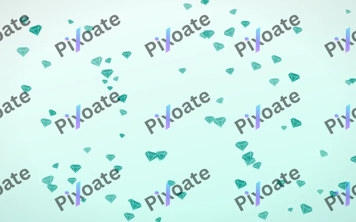 Teal Gems Teal Gems — light teal and white playful background