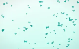 Teal Gems II Teal Gems II — light teal and white playful background, variation II