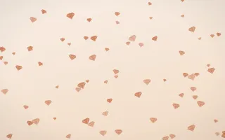 Terracotta Gems — light orange and beige playful background