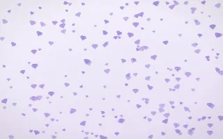 Wisteria Gems Dense — light purple and white playful background