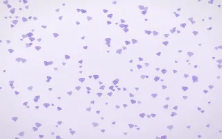 Wisteria Gems Dense II — light purple and white playful background, variation II