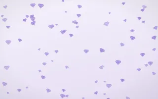Wisteria Gems II — light purple and white playful background, variation II