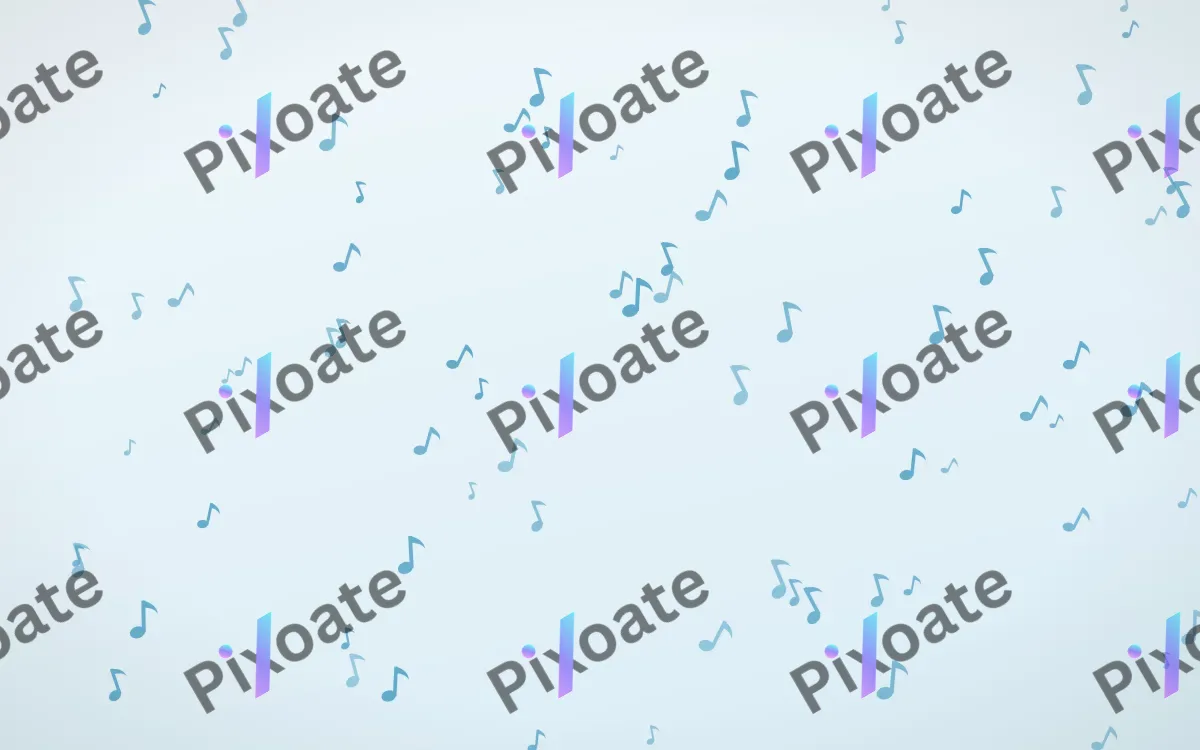 Arctic Frost Notes — light blue and white playful background