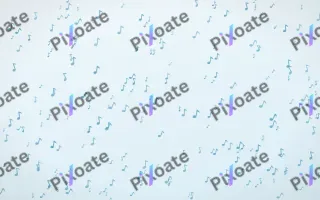 Arctic Frost Notes Dense — light blue and white playful background