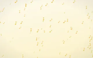 Buttercream Notes — light gold, yellow and white playful background