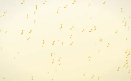 Buttercream Notes — light gold, yellow and white playful background