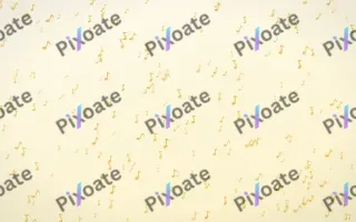 Buttercream Notes Dense — light gold, yellow and white playful background