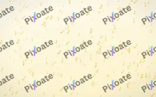 Buttercream Notes Dense II — light gold, yellow and white playful background, variation II