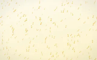 Buttercream Notes Dense III — light gold, yellow and white playful background, variation III