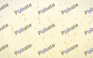 Buttercream Notes Dense III — light gold, yellow and white playful background, variation III