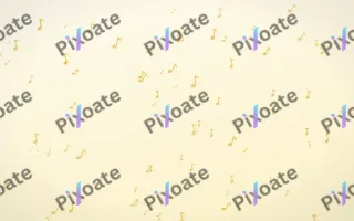 Buttercream Notes II — light gold, yellow and white playful background, variation II