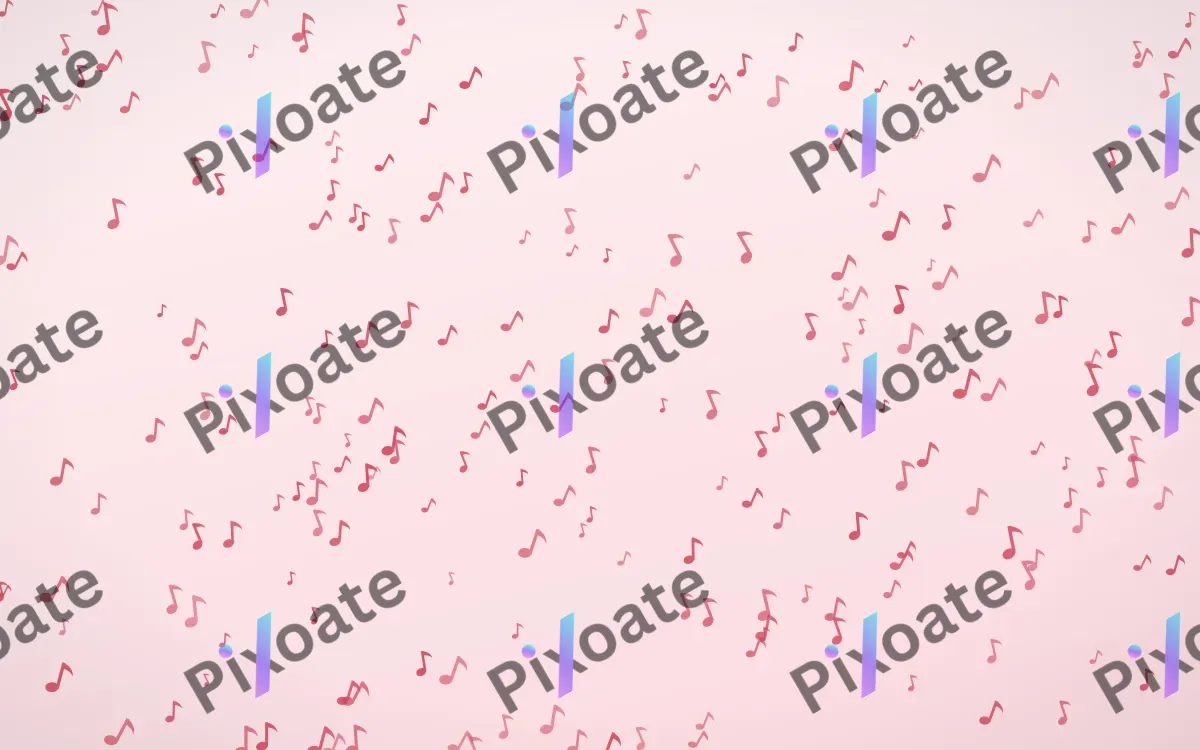 Cherry Soda Notes Dense — light red and white playful background
