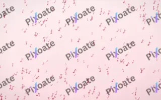 Cherry Soda Notes Dense II — light red and white playful background, variation II