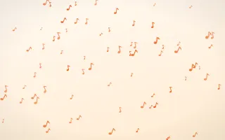 Coral Notes Coral Notes — light orange and white playful background