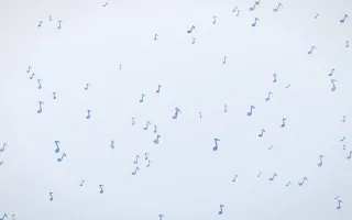 Denim Day Notes II — light blue and white playful background, variation II