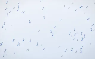 Denim Day Notes III — light blue and white playful background, variation III