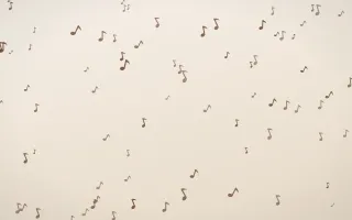 Espresso Notes — light brown, orange and beige playful background