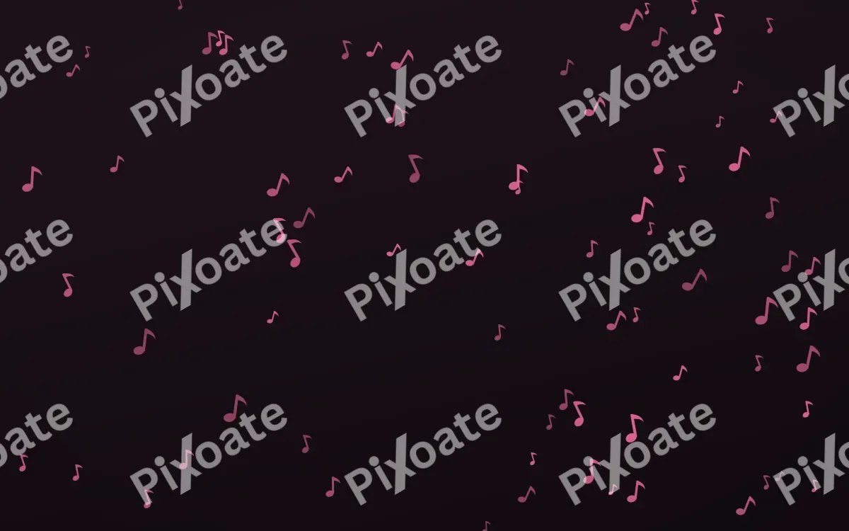 Flamingo Noir Notes — dark pink and black playful background