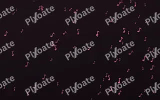 Flamingo Noir Notes — dark pink and black playful background