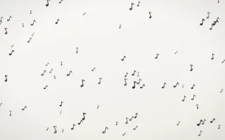 Inkline Notes II — light grey and white playful background, variation II