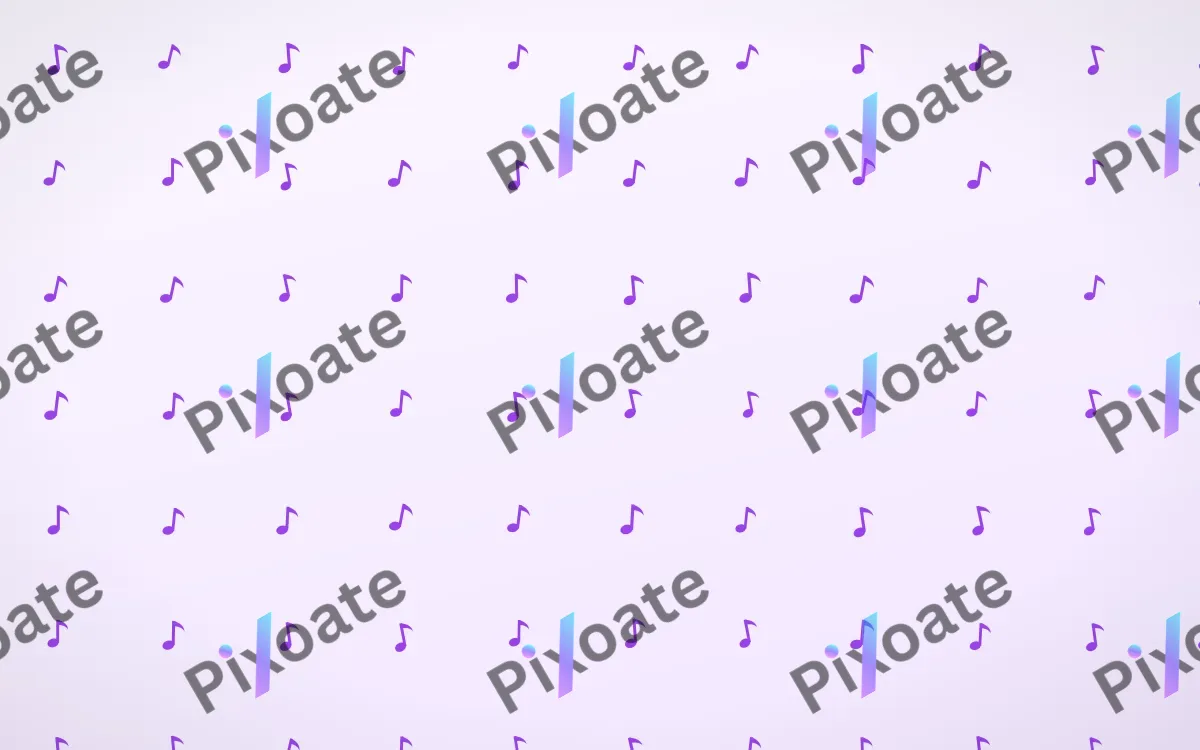 Lilac Notes — light purple and white playful background