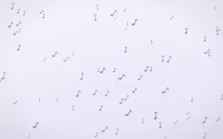 Lilac Frost Notes — light blue and white playful background