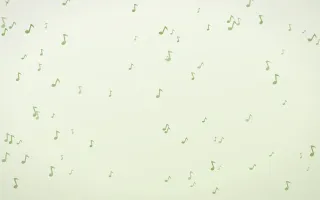 Matcha Latte Notes III — light green and white playful background, variation III