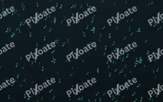 Midnight Garden Notes Dense II — dark green and black playful background, variation II