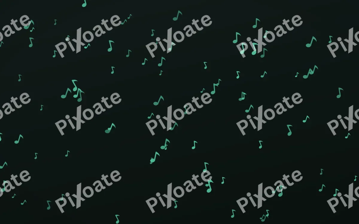 Mint Noir Notes — dark green and black playful background