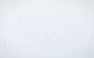 Mist Blue Notes — light blue and white playful background