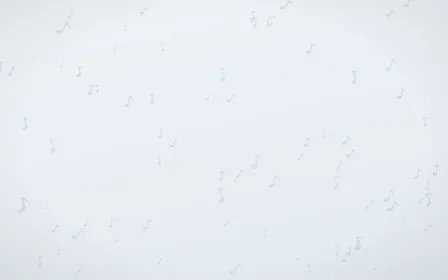 Mist Blue Notes — light blue and white playful background