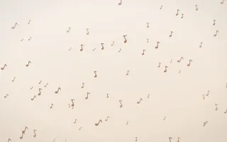 Mocha Milk Notes — light orange and white playful background
