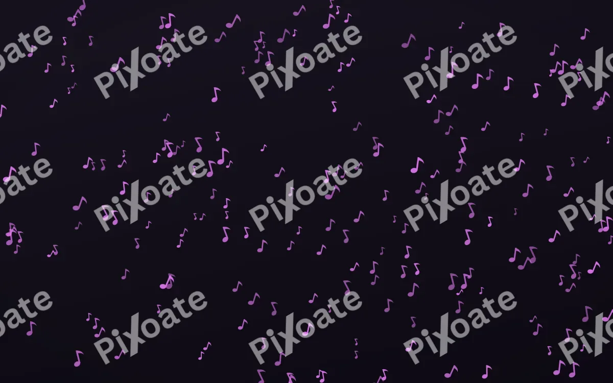 Neon Noir Notes Dense — dark purple, teal and black playful background