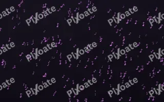 Neon Noir Notes Dense — dark purple, teal and black playful background