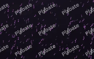 Neon Noir Notes Dense II — dark purple, teal and black playful background, variation II
