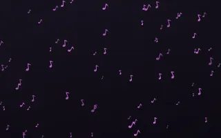 Neon Noir Notes III — dark purple, teal and black playful background, variation III