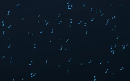 Ocean Ink Notes — dark blue playful background