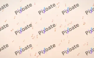 Peach Fuzz Notes II — light orange and white playful background, variation II