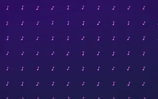 Plum Notes — dark purple playful background