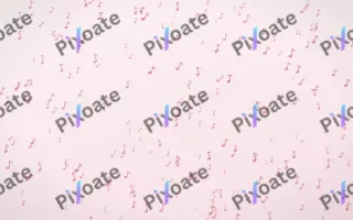 Rosewater Notes Dense — light pink and white playful background