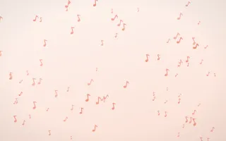 Sorbet Notes — light red, orange and white playful background