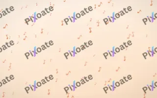 Sunset Pop Notes II — light orange and beige playful background, variation II