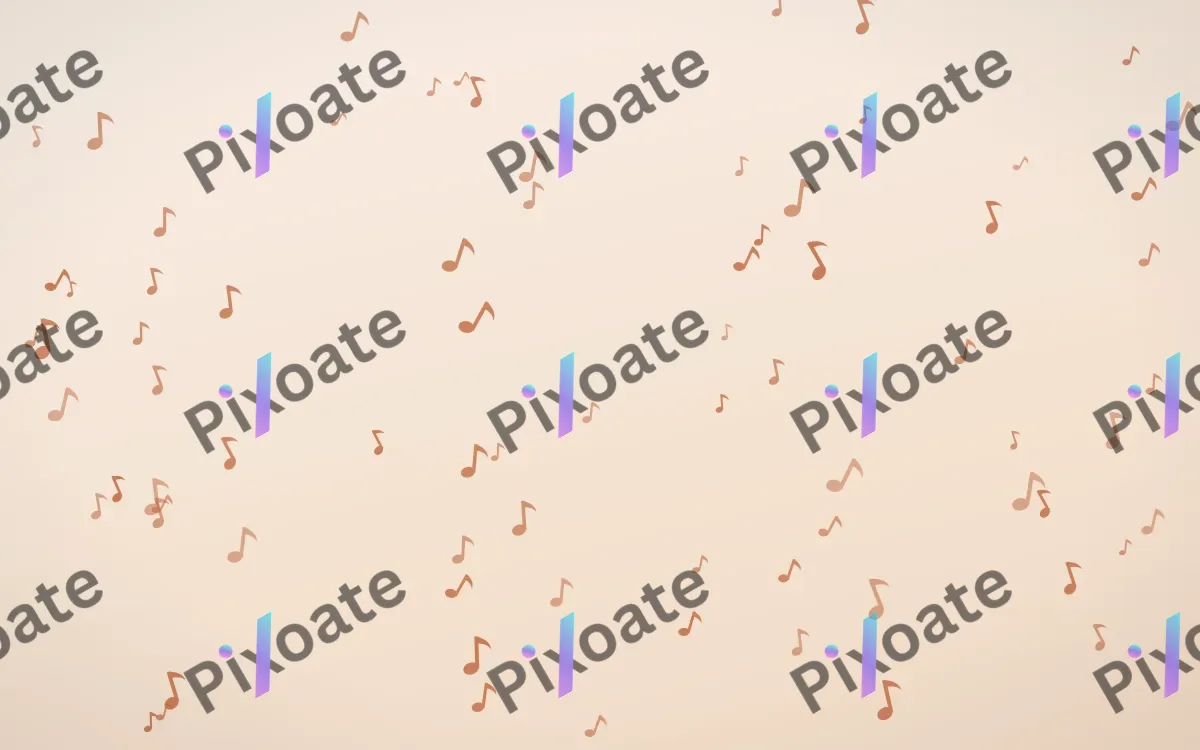 Terracotta Notes — light orange and beige playful background