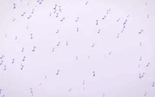 Wisteria Notes — light purple and white playful background