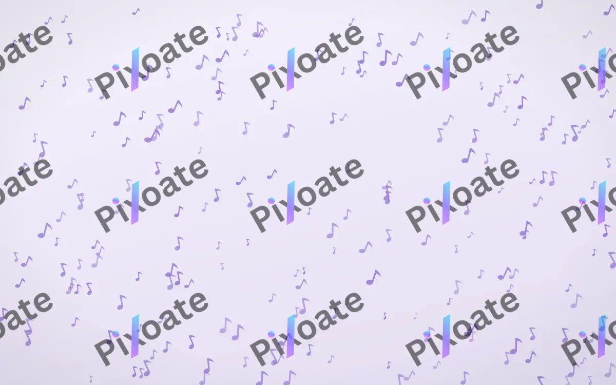Wisteria Notes Dense — light purple and white playful background