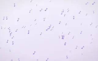 Wisteria Notes III — light purple and white playful background, variation III