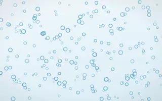 Arctic Frost Rings Dense II — light blue and white playful background, variation II